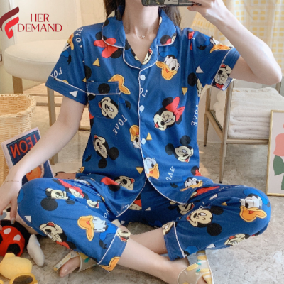 Baju tidur sleepwear pyjamas cartoon