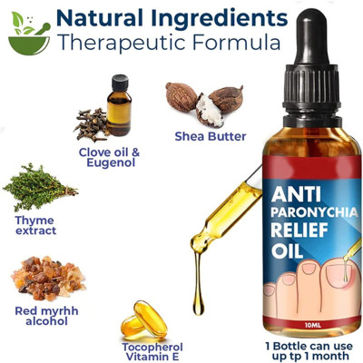German Toenailplus Nail Prop Anti Paronychia Relief Oil H